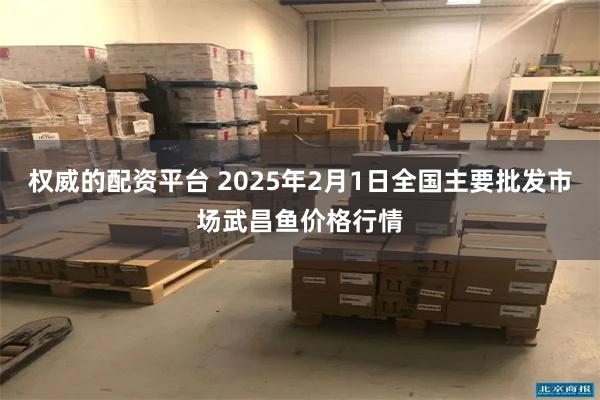 权威的配资平台 2025年2月1日全国主要批发市场武昌鱼价格行情