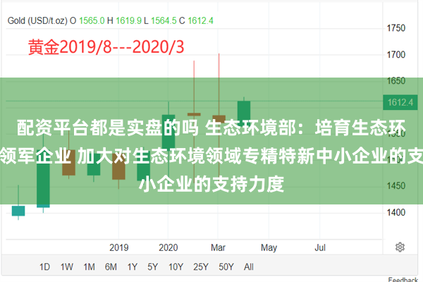 配资平台都是实盘的吗 生态环境部：培育生态环境科技领军企业 加大对生态环境领域专精特新中小企业的支持力度